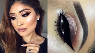 CHAMPAGNE GLITTER CUT CREASE | ViiRDii