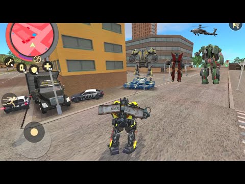 Rope Hero: Vice Town (Rope Transformer Fight Pink Tank) #RopeHero #SuperHero #Transformer - HD