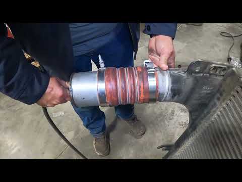 How To Test A Charge Air Cooler Or Aftercooler For leaks! ( Homemade Tool)