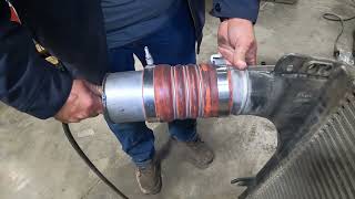 How To Test A Charge Air Cooler Or Aftercooler For leaks! ( Homemade Tool)