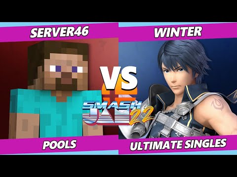 Smash Jam 22 - Server46 (Steve) Vs. Winter (Chrom) SSBU Ultimate Tournament