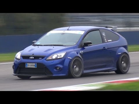 LOUD Ford Focus RS Mk2 w/ External Wastegate & Screamer Pipe - Sound On Track!