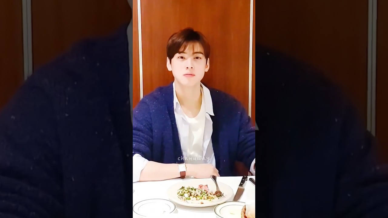 うぬくんが話すオンマのこと🌸　#차은우 #チャウヌ #EUNWOO