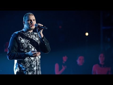 Chris Royal performs 'Over The Rainbow' - The Voice UK 2014: The Knockouts - BBC One