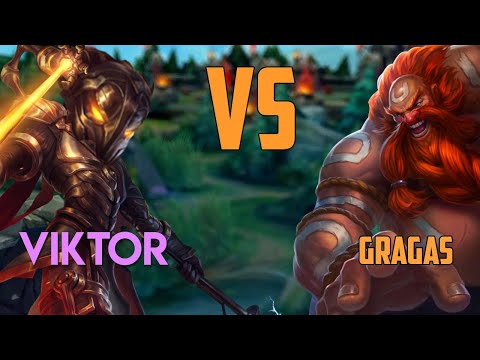 Gragas vs Viktor || ROCKETBELT is the best ASSASSINATION items on Gragas