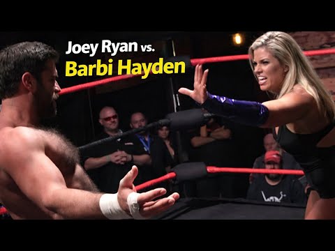 Joey Ryan vs. Barbi Hayden | Unpredictable Intergender Wrestling Clash!