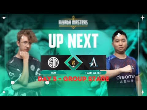 TSM vs Aster // Riyadh Masters 2023 – Day 5 – Group Stage