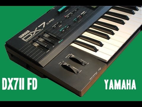 YAMAHA DX7 II FD + GREY MATTER E! installed | HQ DEMO