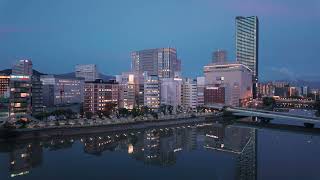 DJI Pocket 3 | 4K Night Test Footage | Hiroshima, Japan