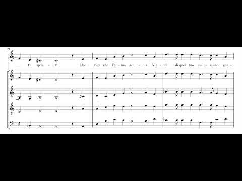 LUZZASCO LUZZASCHI: Aura soave di segreti accenti (Consort Arrangement) PDF SCORE