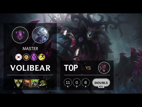 Volibear Top vs Lucian - KR Master Patch 10.16