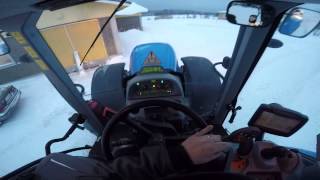 Pihan aurausta musiikilla..