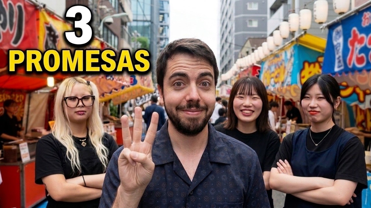 Hice una promesa a 3 japonesas en un solo día