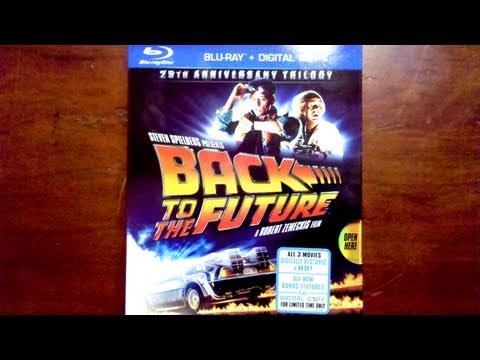 Back to the Future: 25th Anniversary Trilogy Blu-Ray Unboxing