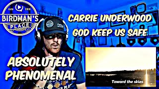 CARRIE UNDERWOOD &quot;KEEP US SAFE&quot; - REACTION VIDEO - SINGER REACTS