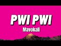 Mavokali - Pwi Pwi (Lyrics)