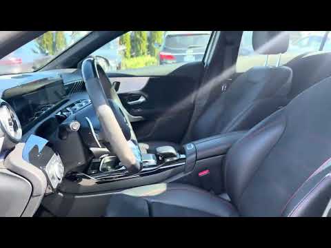 2022 Mercedes-Benz A-Class AMG A 35 4MATIC Sedan in Gray for sale at Abbotsford Hyundai in Abbotsford, BC