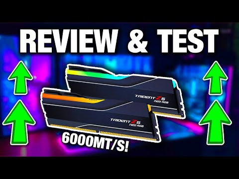 G Skill Trident Z5 NEO RGB DDR5 32GB - Specs, Review and Testing Results!