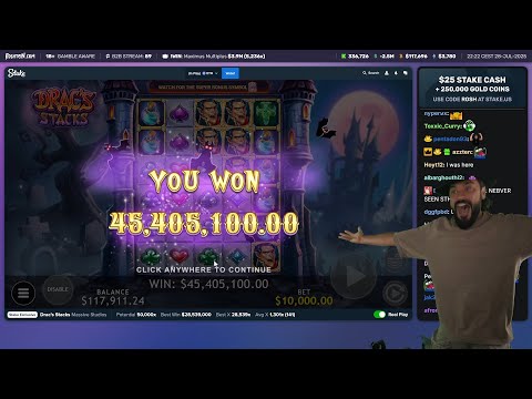 ROSHTEIN'S 45M ON DRAC'S STACKS