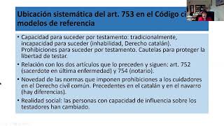 15  Ana Díaz Martínez   La nueva prohibición de disponer testamentariamente en favor de los cuidador