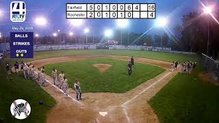 12U Boys of Summer Baseball Rochester vs Fairfield