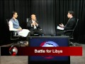 Libyan rebel leader storms off debate show - YouTube