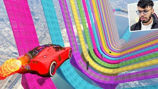 999.987% Chop Youtubers Take 1 Hour To Complete This HARD Parkour Race in GTA 5!
