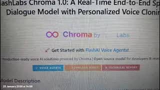 Chroma 4B A Virtual Human End to End Spoken Dialogue Model with Cloning