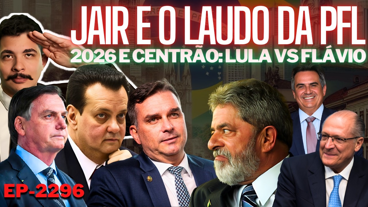 Bolsonaro e o LAUDO da PF-L + 2026: Lula Tenta RIFAR Alckmin e Flávio Tem que LIDAR Com Centrão