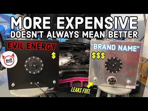 Evil energy fuel cell unboxing and install - E46 M3 M54b30 racecar - The best bang for your buck!