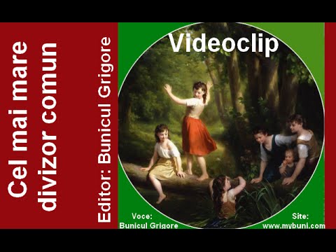 Cel mai mare divizor comun. Matematica cu Mybuni