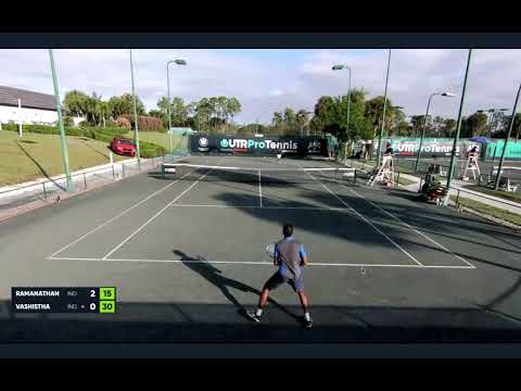 Ramkumar Ramanathan vs Aditya Vashistha - UTR Florida QF Highlights