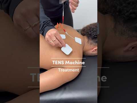 TENS Machine Treatment.✅ #physiotherapy #sportsmedicine #physio #injuryrecovery #injuryrehab
