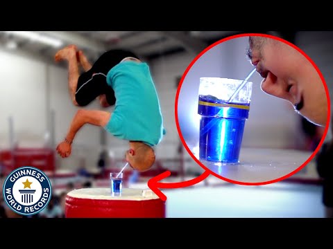 Can Gymnasts Move Water While Flipping Out?