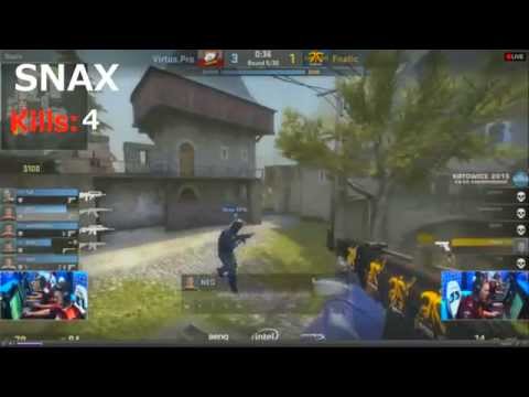 Snax vs Fnatic - ACE