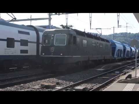 Re 6/6 11646 Bussigny mit Kieszug