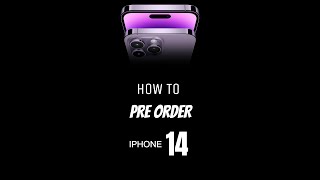 How to Pre Order Iphone 14 Pro | Apple Pre Order 9 Sept 2022