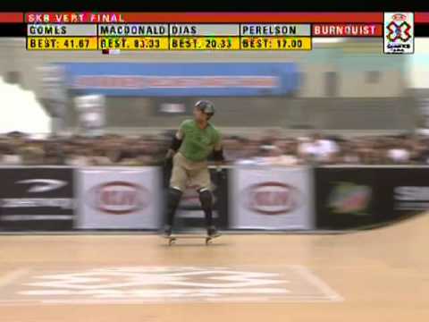 X Games Asia 2011 - Bob Burnquist Skateboard Vert Bronze Medal