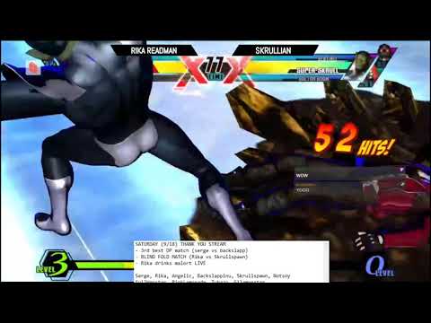 Angelic gettin hype with the Skrull combos!