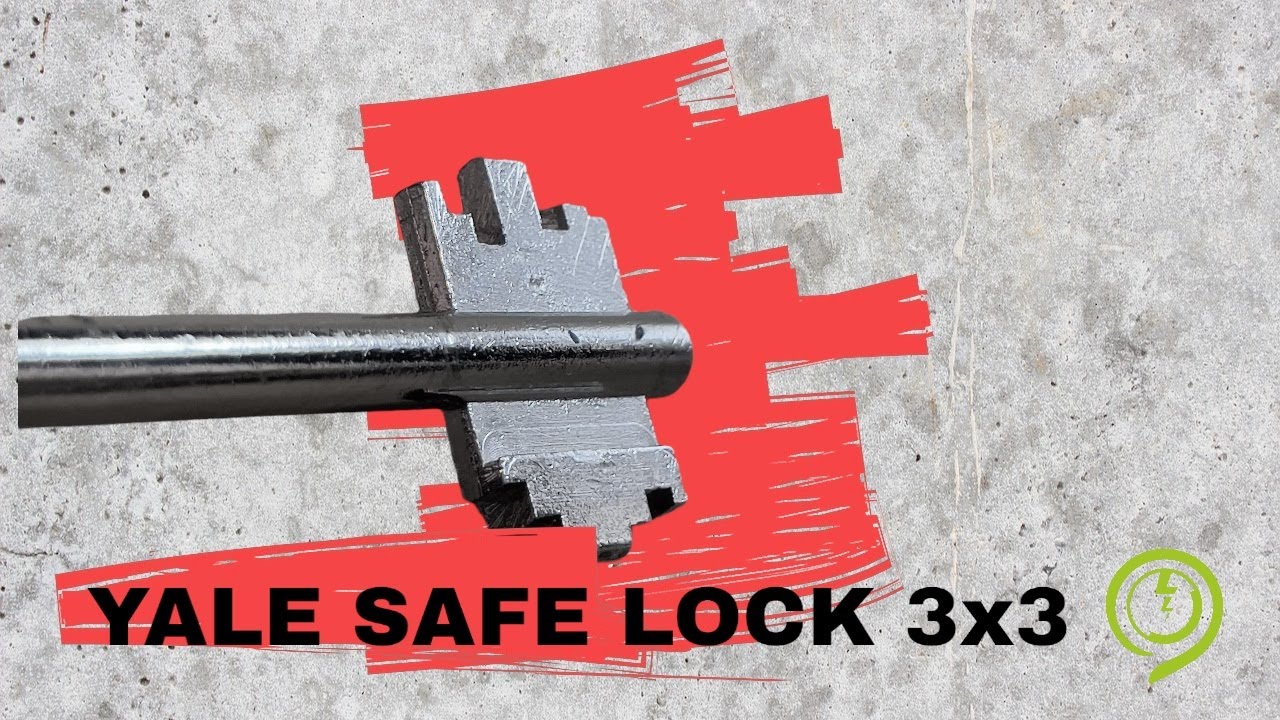 Yale Safe Lock 3x3 opening with LuckyDecoder by LuckyLocks AD