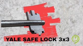 Yale Safe Lock 3x3 opening with LuckyDecoder by LuckyLocks AD