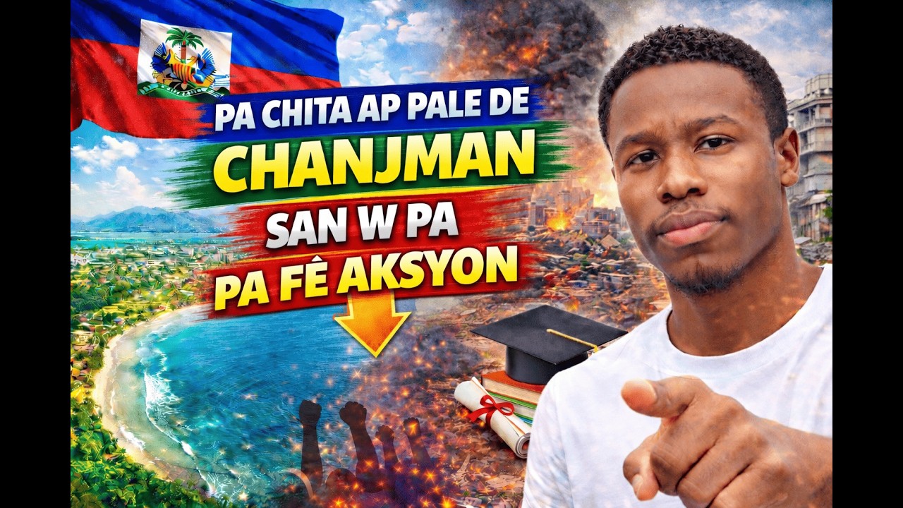 Ne restez pas assis à parler de changement sans agir