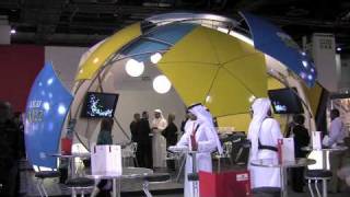 preview picture of video 'Qatar 2022 Bid for FIFA World Cup. Soccerex Stand, Johannesburg'