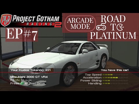 Project Gotham Racing 2 Arcade Mode Platinum Playthrough Ep.7 - Timed Runs 5-8