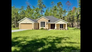 Price Reduced! Homosassa Florida New Construction Home For Sale MLS# 848380