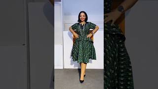 Gorgeous and elegant Ankara fitting dress style #zamakalefashion #latestafricaprint #africanclothing
