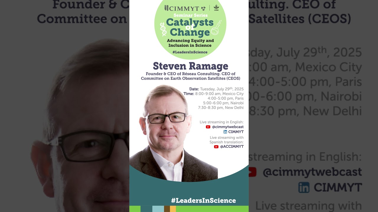 Join our next Catalysts of Change seminar featuring Steven Ramage 🎙️✨