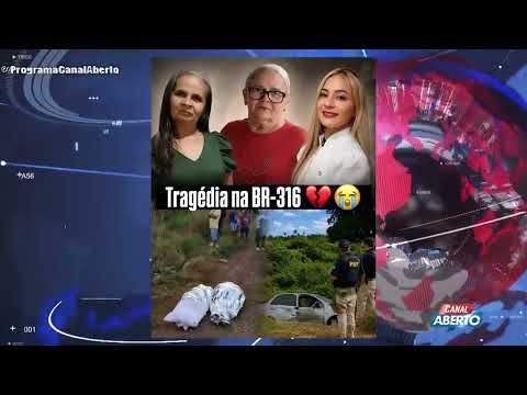 TRAGÉDIA: TRÊS MULHERES MORREM APÓS CARRO SAIR DA PISTA E CAPOTAR VÁRIAS VEZES NA BR-316
