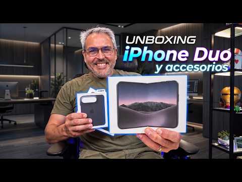 iPhone Duo Unboxing el nuevo Plegable de Apple