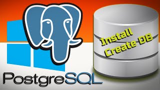 How to Install PostgreSQL on Windows and Create a PostgreSQL 14 Database including pgAdmin